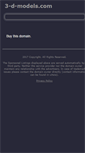 Mobile Screenshot of 3-d-models.com