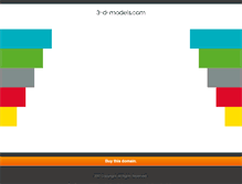 Tablet Screenshot of 3-d-models.com